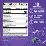 Nutricost primer plano del polvo con textura fina y fácil disolución visible