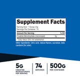 Nutricost creatine textura del polvo micronizado disolución más rápida