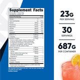 Nutricost cuchara con polvo detalle de textura y fácil disolución