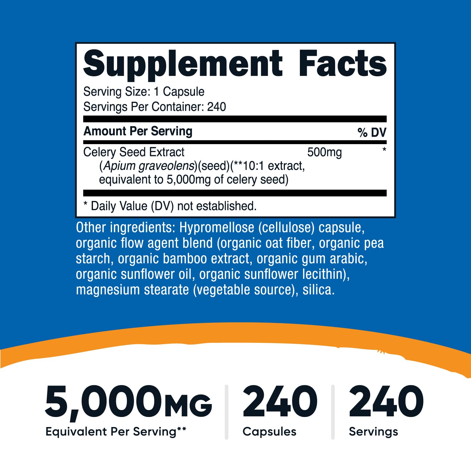 Nutricost etiqueta con ingredientes y certificaciones, confianza en calidad