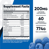 Nutricost detalle de la etiqueta nutricional claridad de ingredientes y seguridad