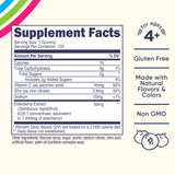 Nutricost detalle de una gomita para ver textura y atractivo masticable