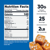 Nutricost textura en polvo caramelo clara y fina para mezcla rápida