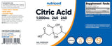 Nutricost frasco en encimera de cocina integrable en rutina