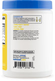 Nutricost etiqueta nutricional visible, información de vitaminas y minerales clara