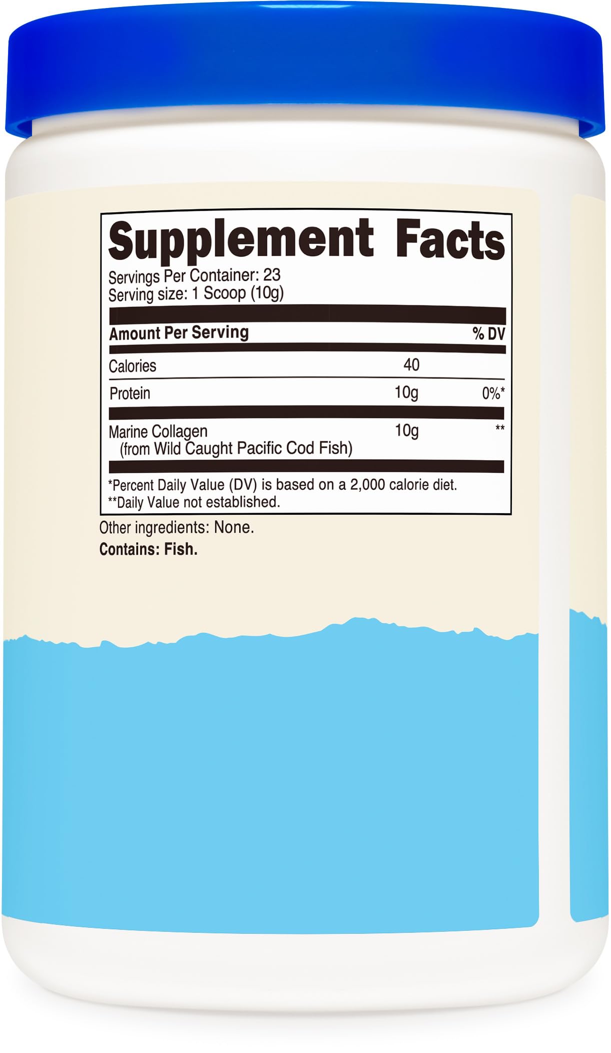 Nutricost etiqueta con lista de ingredientes y certificaciones claras