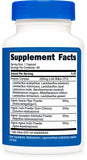 Nutricost etiqueta con información nutricional y contenido de UFC