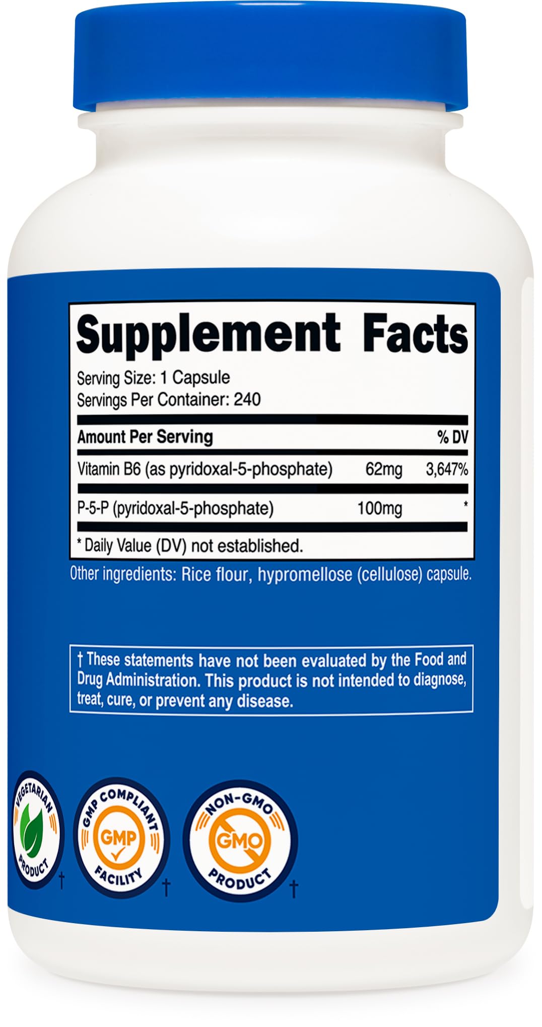 Nutricost etiqueta información nutricional legible para confianza