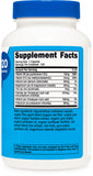 Nutricost etiqueta con información nutricional y certificaciones claras