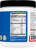 Nutricost etiqueta de ingredientes destacando beta-alanina y 200 mg cafeína