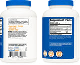 Nutricost etiqueta con ingredientes y dosificaciones legibles y precisas