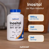 Nutricost enfoque de etiqueta nutricional mostrando transparencia de ingredientes