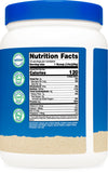 Nutricost etiqueta nutricional enfocada en 20 g proteína por porción