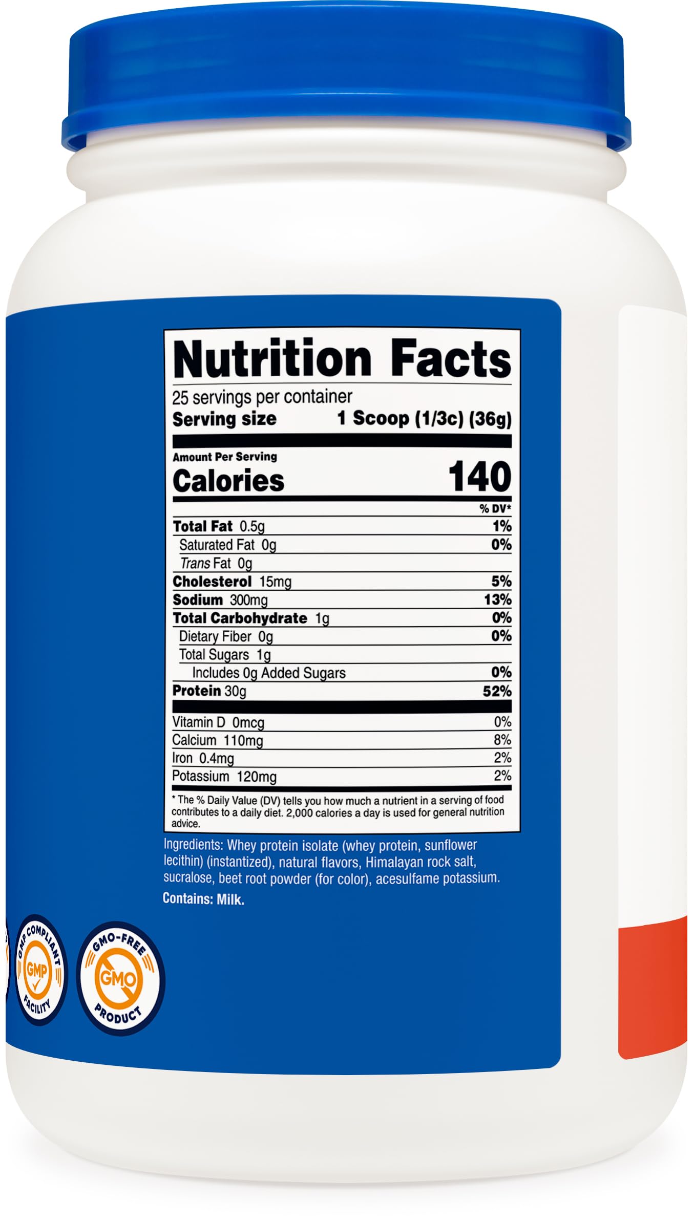 Nutricost etiqueta nutricional y sellos de calidad para confianza del consumidor