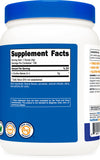 Nutricost etiqueta con información nutricional y certificaciones NSF GMP FDA visibles