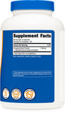 Nutricost etiqueta nutricional visible que destaca concentraciones y certificaciones