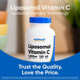 Nutricost etiqueta nutricional legible mostrando dos cápsulas por servicio