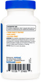Nutricost etiqueta nutricional ampliada con información de 500 mg por servicio