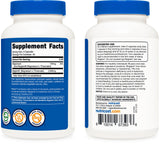 Nutricost etiqueta nutricional legible con dosis y contenido detallado