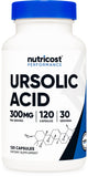 Nutricost frasco frontal mostrando etiqueta y beneficios claros