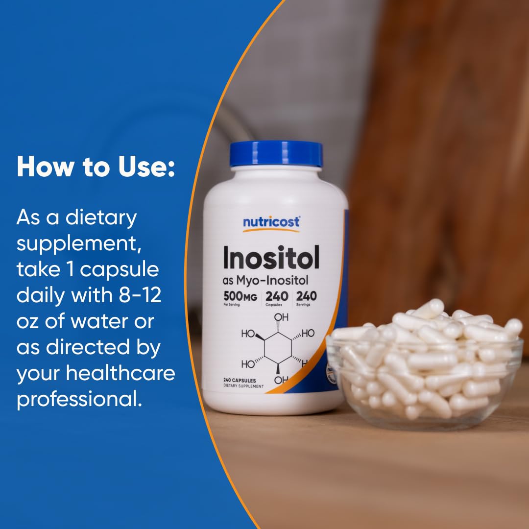 Nutricost frasco junto a utensilios de vida activa sugiere uso diario