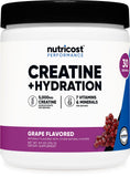 Nutricost frente del envase uva mostrando etiqueta y beneficios