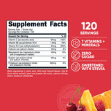 Nutricost primer plano del polvo Fruit Punch con textura fina y mezcla fácil