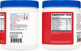 Nutricost etiqueta nutricional en primer plano para ver ingredientes y uso