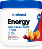 Nutricost vista frontal del envase mostrando etiqueta y beneficios