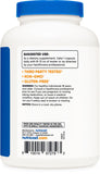 Nutricost etiqueta nutricional enfocada, información de GABA y vitamina B6 visible