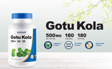 Nutricost polvo de Gotu Kola para ver textura y pureza del ingrediente