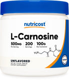 Nutricost envase frontal mostrando etiqueta clara y beneficios