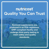 Nutricost sello GMP en el empaque que transmite control de calidad