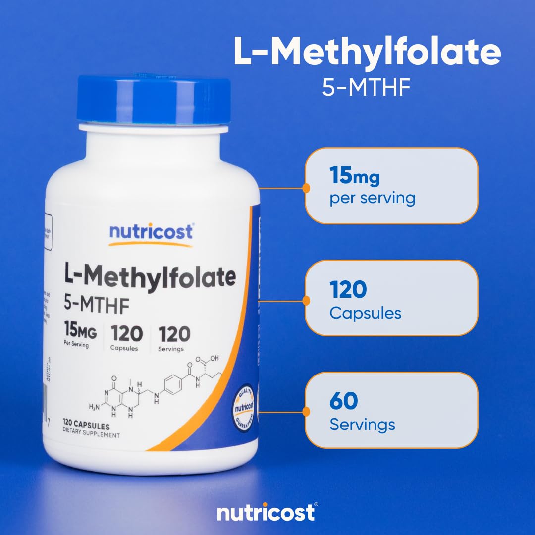Nutricost cápsula junto a monedas para comparar tamaño y dosis conveniente