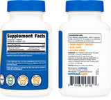 Nutricost etiqueta con información nutricional y potencia por cápsula