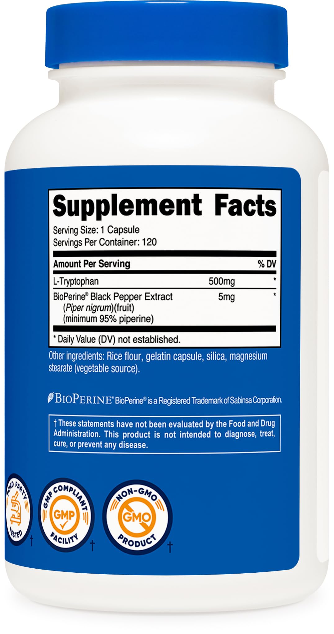 Nutricost etiqueta nutricional y lista de ingredientes, transparencia y calidad
