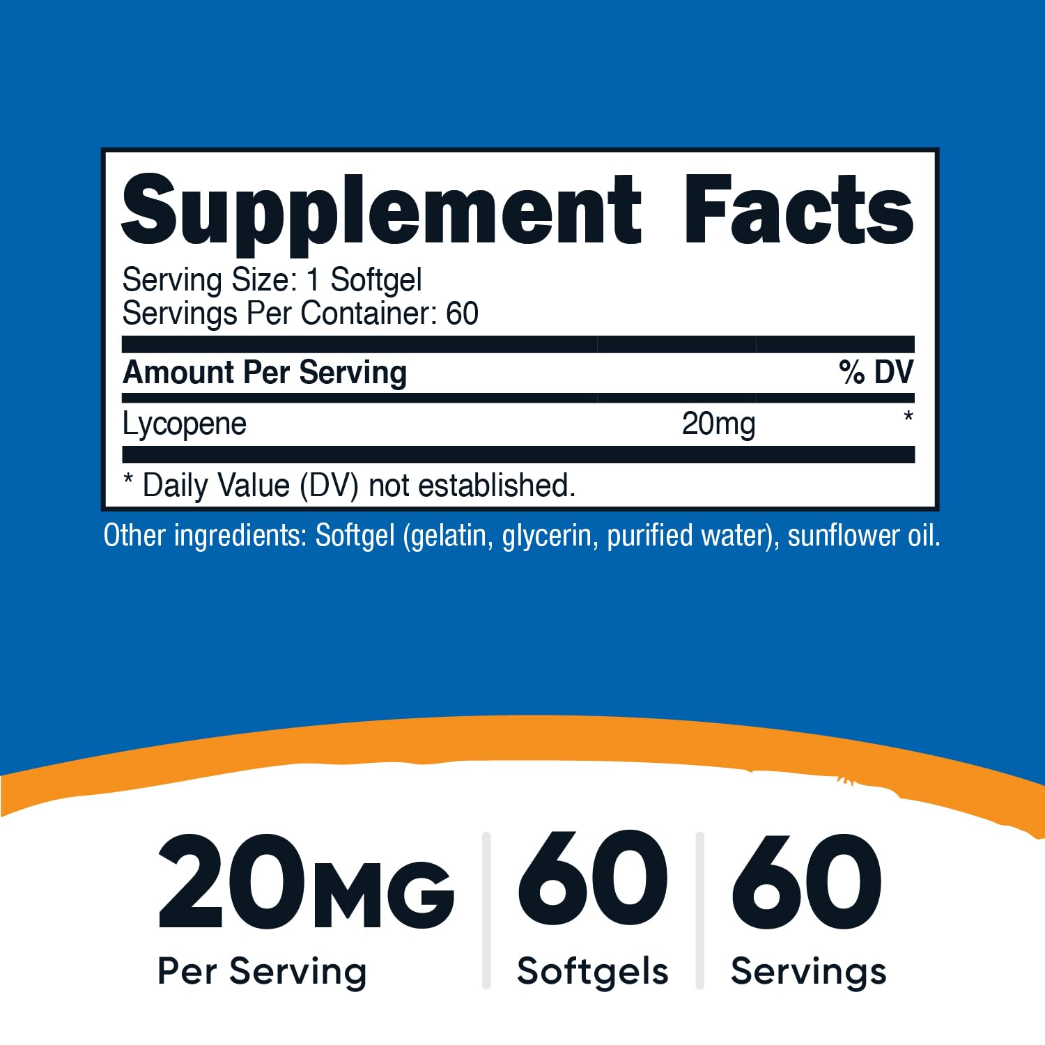 Nutricost primer plano de softgel mostrando textura y fácil ingestión