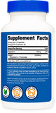 Etiqueta Nutricost Magtein con información nutricional y certificación GMP visible