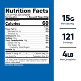 Nutricost textura del polvo maltodextrina fácil disolución y mezcla
