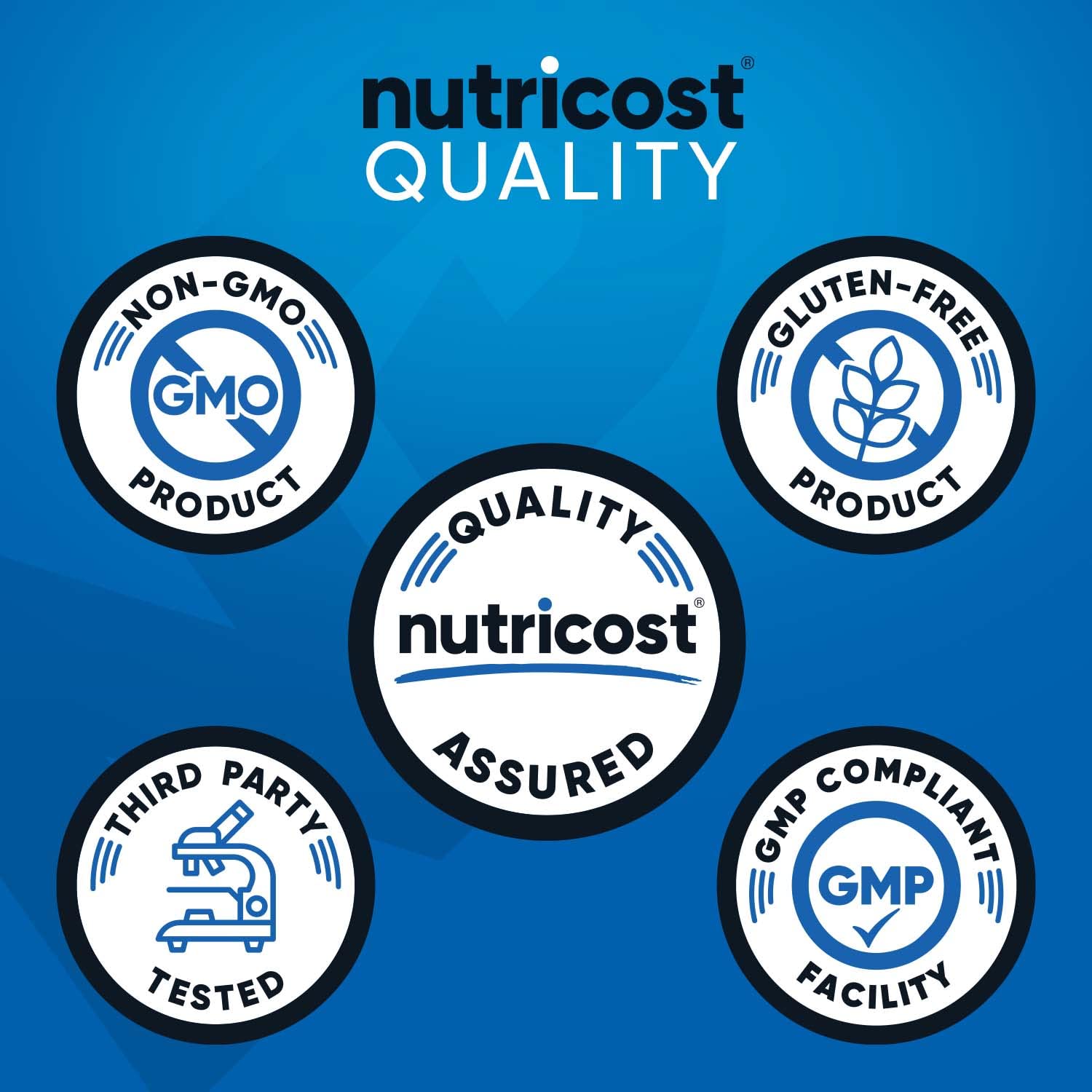 Nutricost vaso preparado con batido listo para consumo y aporte calórico práctico