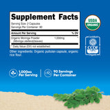 Nutricost cápsula vegetal abierta con vista del polvo y fácil consumo