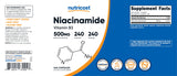 Nutricost etiqueta con ingredientes y certificaciones claras