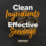 Nutricost cápsulas en mano ilustrando uso diario práctico