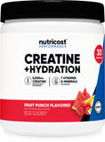 Nutricost envase frontal Fruit Punch mostrando etiqueta y beneficios claros