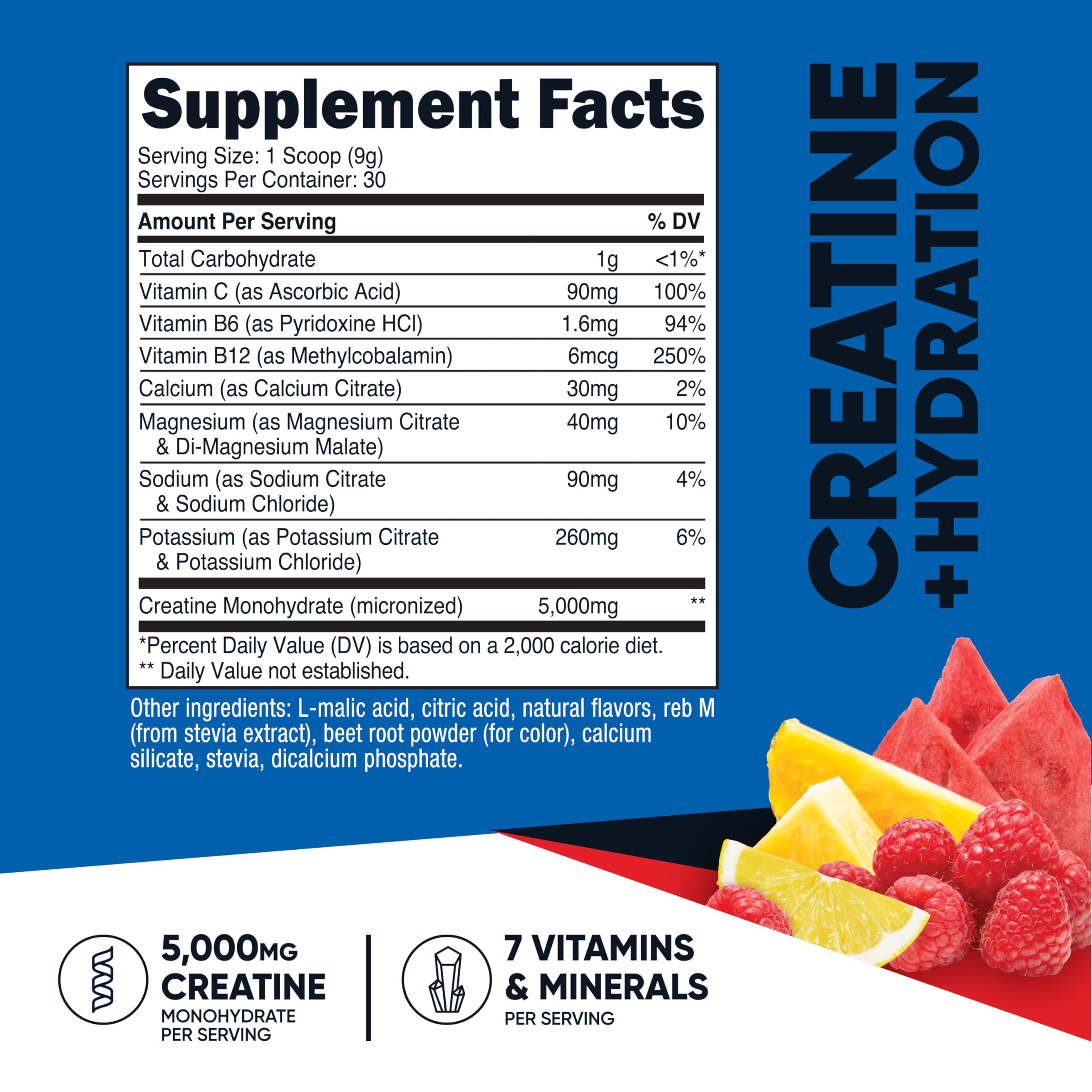 Nutricost textura del polvo de creatina cerca para verificar disolución fácil