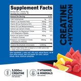 Nutricost textura del polvo de creatina cerca para verificar disolución fácil