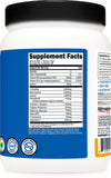 Nutricost etiqueta con lista de ingredientes y pruebas de calidad