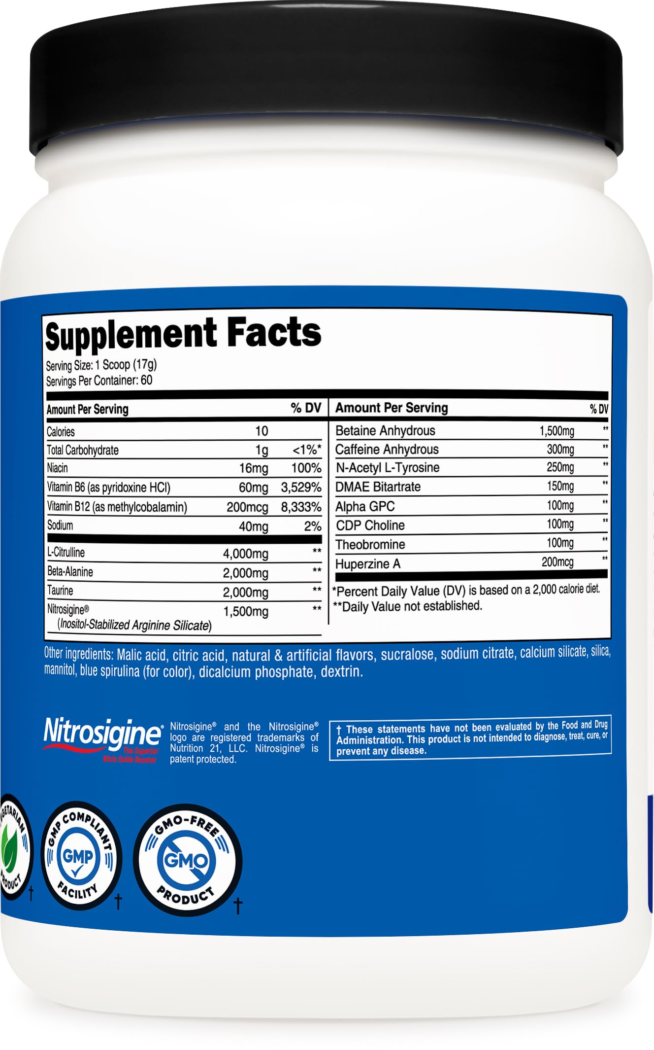 Nutricost producto en gimnasio, ilustra enfoque y preparación previa