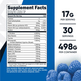 Nutricost polvo textura fina en cucharada para mezcla fácil