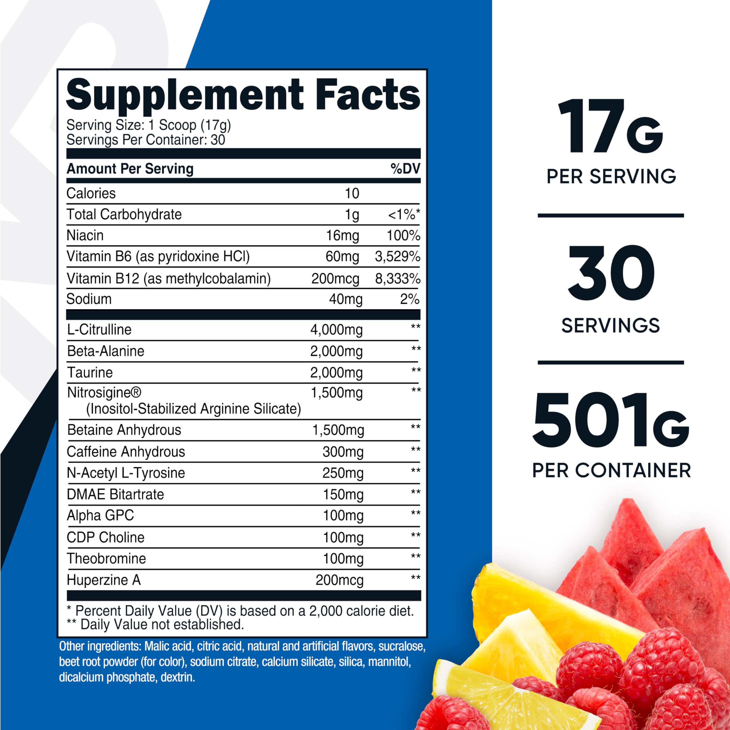 Nutricost polvo en cuchara mostrando textura fina y solubilidad rápida